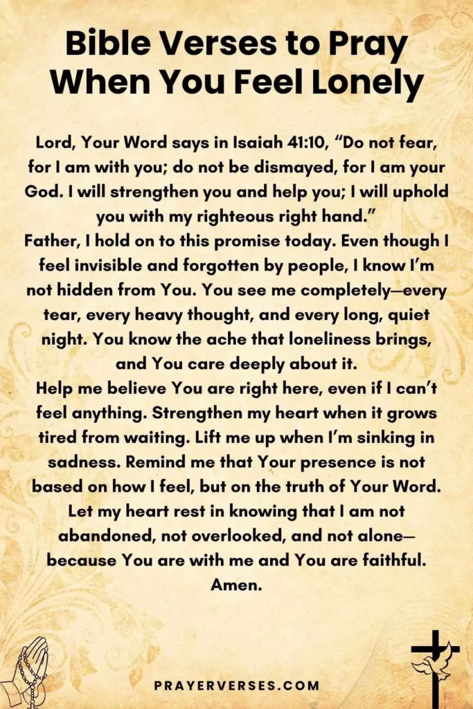 verses-to-pray-when-you-feel-lonely